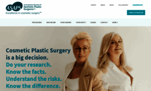 Aestheticplasticsurgeons.org.au thumbnail