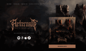 Aeternamband.com thumbnail