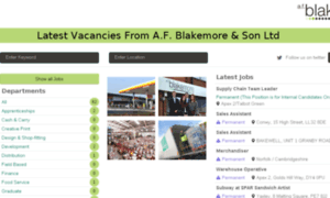 Afblakemore.ourvacancies.co.uk thumbnail