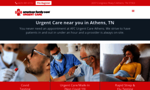 Afcurgentcareathenstn.com thumbnail