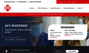 Afcurgentcareriverside.com thumbnail