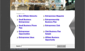 Affiliate-entrepreneur-club.com thumbnail