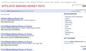 Affiliate-making-money.info thumbnail