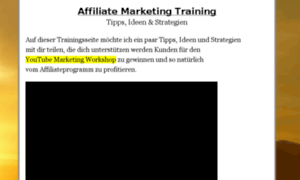 Affiliate-training.ytm-workshop.de thumbnail