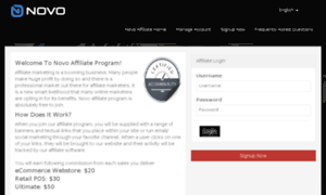 Affiliate.novoapp.com thumbnail