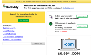 Affiliateleads.net thumbnail