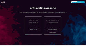 Affiliatelink.website thumbnail