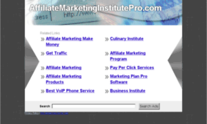 Affiliatemarketinginstitutepro.com thumbnail