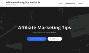 Affiliatemarketingtipsandtricks.siterubix.com thumbnail