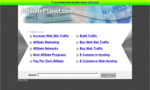 Affiliateplanet.com thumbnail