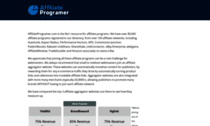 Affiliateprogramer.com thumbnail