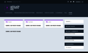 Affiliatereviewshq.com thumbnail