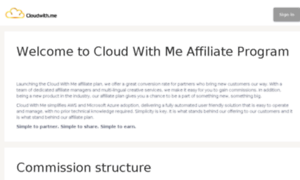 Affiliates.cloudwith.me thumbnail