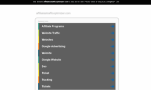 Affiliatestrafficoptimizer.com thumbnail