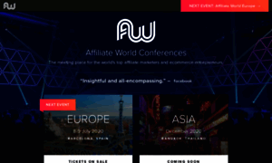 Affiliateworldconferences.com thumbnail