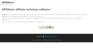 Affilistore.nl thumbnail