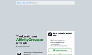 Affinitygroup.co thumbnail