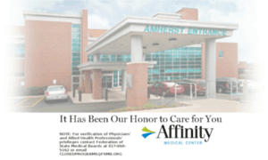 Affinitymedicalcenter.com thumbnail