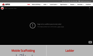 Affixscaffolding.com thumbnail