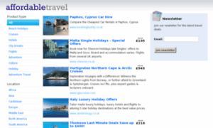 Affordable-travel.co.uk thumbnail