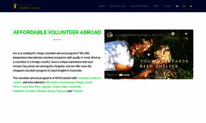 Affordable-volunteer-abroad.com thumbnail