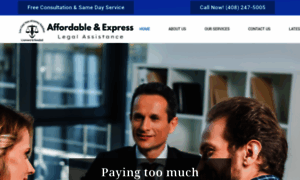 Affordableandexpresslegal.com thumbnail