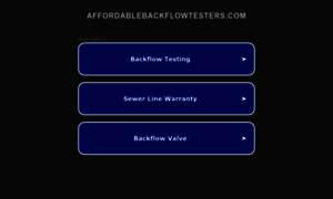 Affordablebackflowtesters.com thumbnail