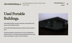 Affordablebuildings.ca thumbnail