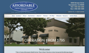 Affordablecremationofsacramento.com thumbnail