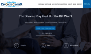 Affordabledivorcecenter.com thumbnail