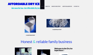 Affordabledryicesales.com thumbnail