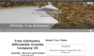 Affordablegranite.co thumbnail