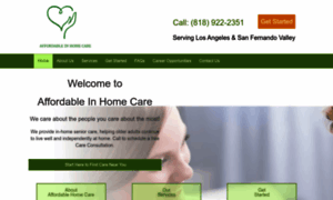 Affordablehomecareservice.com thumbnail