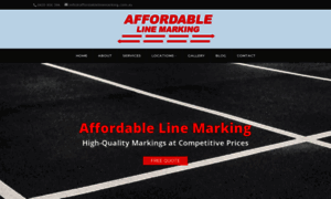 Affordablelinemarking.com.au thumbnail