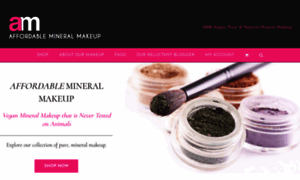 Affordablemineralmakeup.com thumbnail