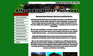 Affordablemodelrailroads.com thumbnail