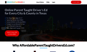 Affordableparenttaughtdriversed.com thumbnail