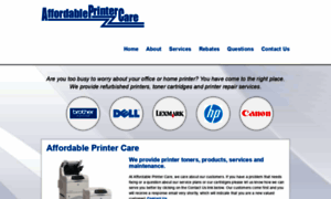 Affordableprintercare.com thumbnail