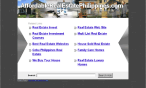 Affordablerealestatephilippines.com thumbnail