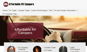 Affordablervcampers.com thumbnail