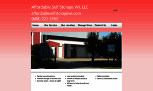 Affordableselfstoragewi.com thumbnail