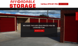 Affordablestoragetexas.com thumbnail