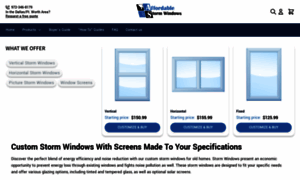 Affordablestormwindows.com thumbnail