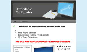 Affordabletvrepairs.com thumbnail