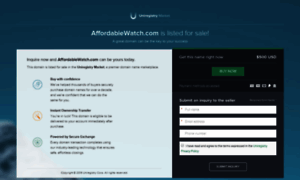 Affordablewatch.com thumbnail
