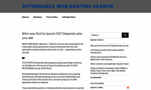 Affordablewebhostingsearch.com thumbnail