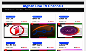 Afghanlivetvchannels.com thumbnail