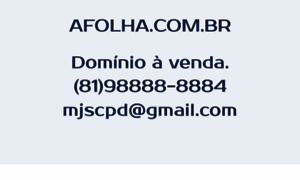 Afolha.com.br thumbnail