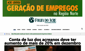 Afolhadoacre.com.br thumbnail