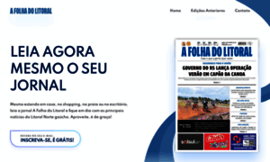 Afolhadolitoral.com.br thumbnail